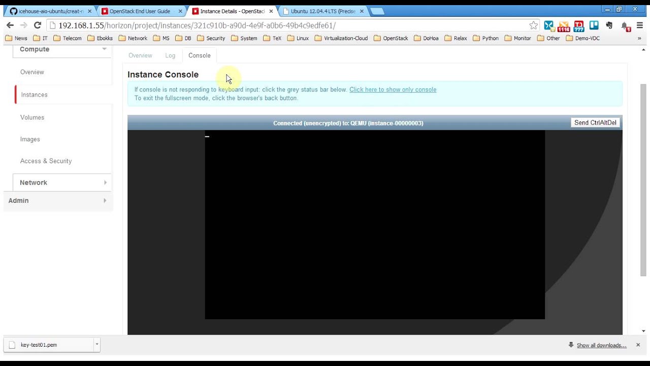 Hướng dẫn sử dụng Dashboard OpenStack Icehouse - YouTube