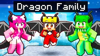 Adopted By DRAGON FAMILY In Minecraft!