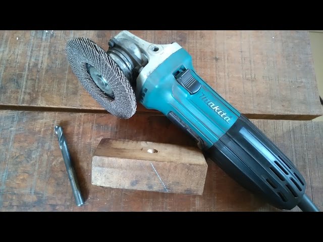 HOW TO SHARP BIT METAL (Home sharpener and very effective) 