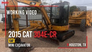 2015 Caterpillar 304E  CR | Mini Excavator | Operational Video | Working