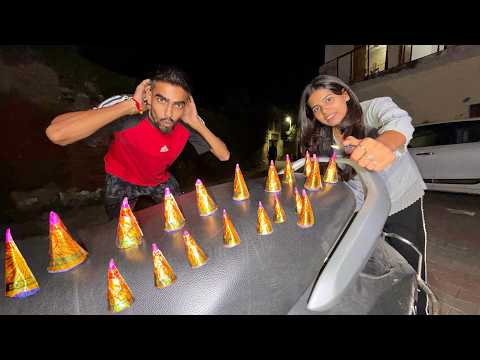Etne Saare Anar Jala Diye | Crackers Testing | Diwali Crackers Video | Yogesh 01