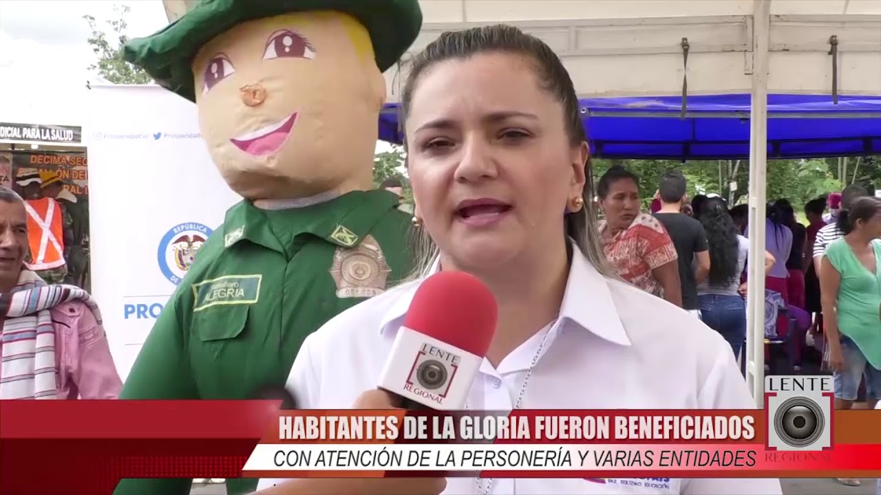 Personería beneficia habitantes de La Gloria digital marketing