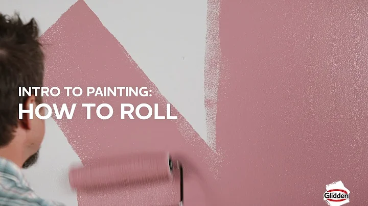 Glidden Paint - How to Roll a Roller