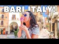 Italys most underrated city epic italian foods  polignano a mare day trip bari italy vlog