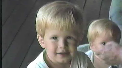 1993  Paula and Duane babysitting Jeff, Jason, Ash...
