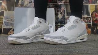 Air Jordan 3 Craft “Ivory”on Feet Show