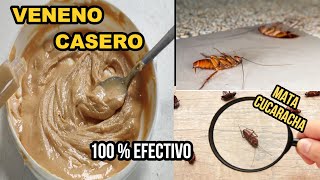 6 Formas naturales de DESHACERSE de las CUCARACHAS permanentemente y PARA SIEMPRE // casero barato .