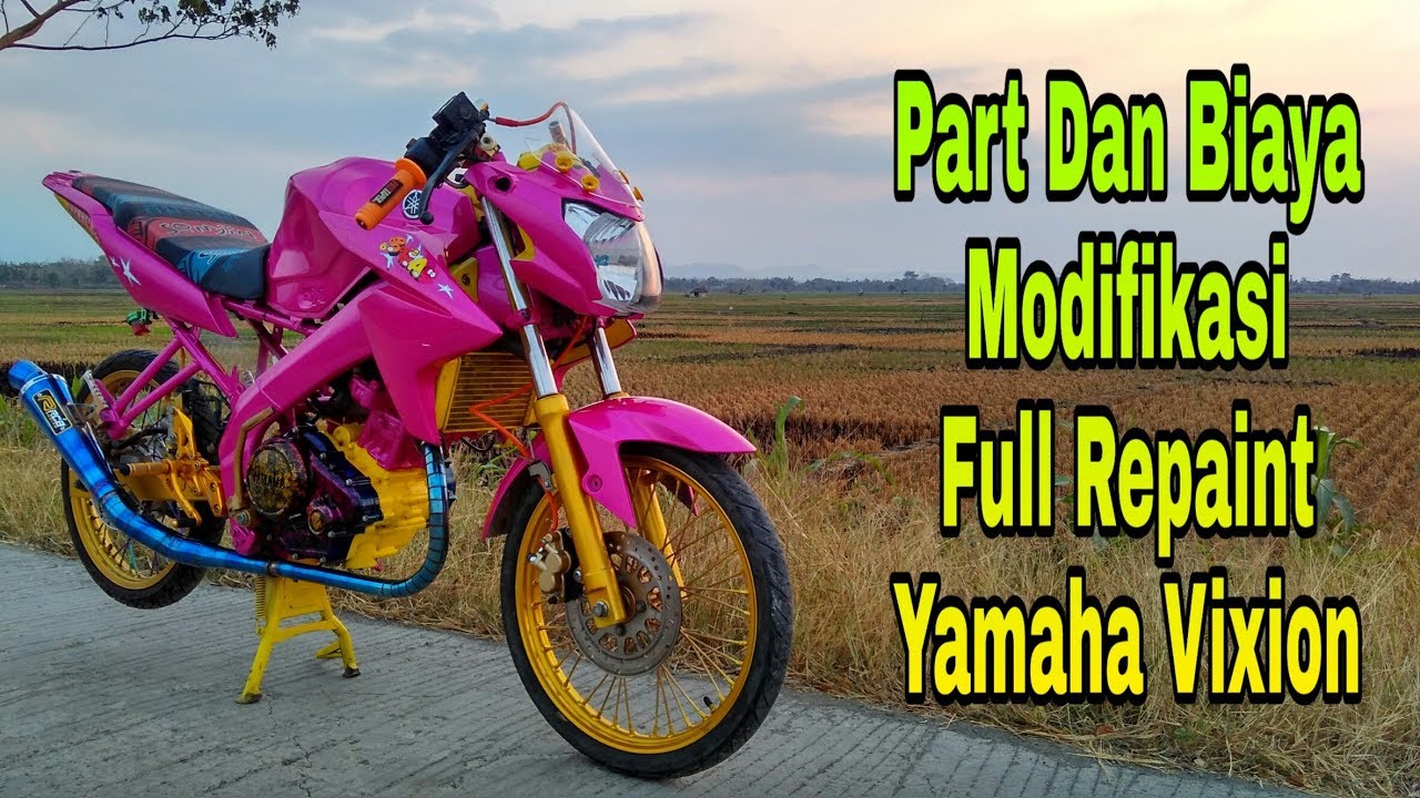 Yamaha Vixion New Modifikasi Street Racing Vixion Jari Jari YouTube