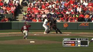 Clemson Baseball // South Carolina Game Highlights - 3/6/16