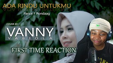 FIRST TIME REACTION| ADA RINDU UNTUKMU-  COVER BY VANNY VABIOLA