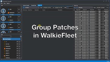 Group Patches in WalkieFleet