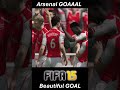 Classic GOAL Arsenal vs Spurs FIFA Football Match  #fifagameplay #fifa #football #soccer