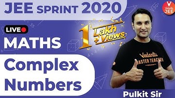 Complex Numbers L-2 | JEE Sprint 2020 | Class 11 Maths Chapter 5 | Pulkit Sir | Vedantu JEE