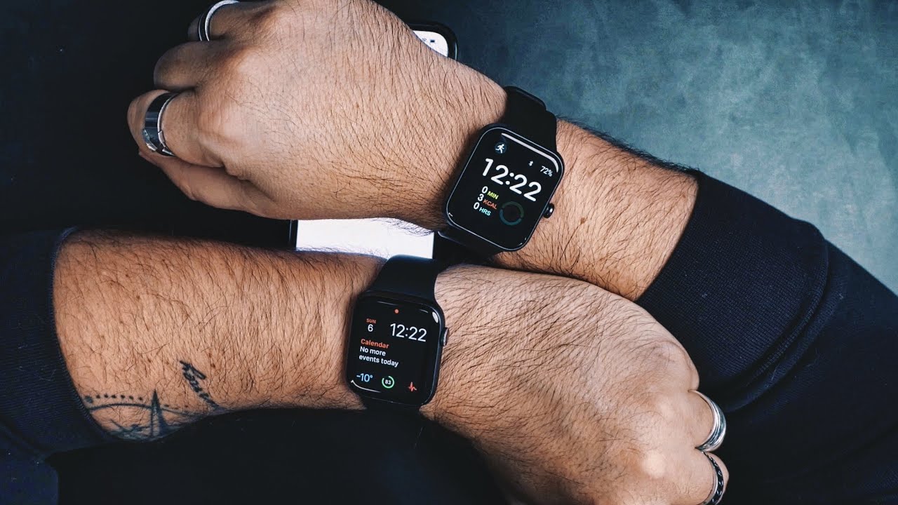 RiverSong Motive 3S Smart Watch Our First Look At This Apple Watch Styled  Watch - YouTube