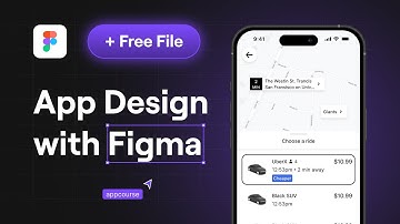 Mobile App Design in Figma - Tutorial (+ free file 🎁) - Sharing App UI - PART #2