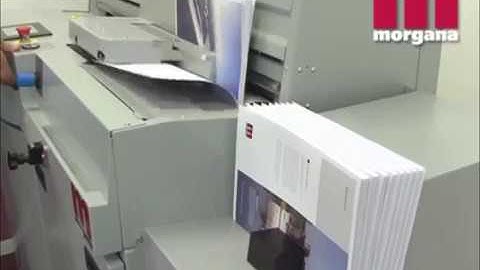 Morgana DigiBook 200   PUR Perfect Binding Machine