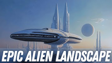 Epic Alien Landscapes | Stunning AI-Generated Sci-Fi Worlds