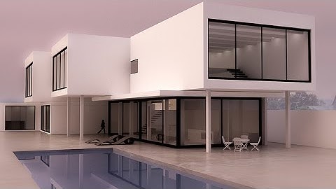 3ds Max Architectural Containers Modeling