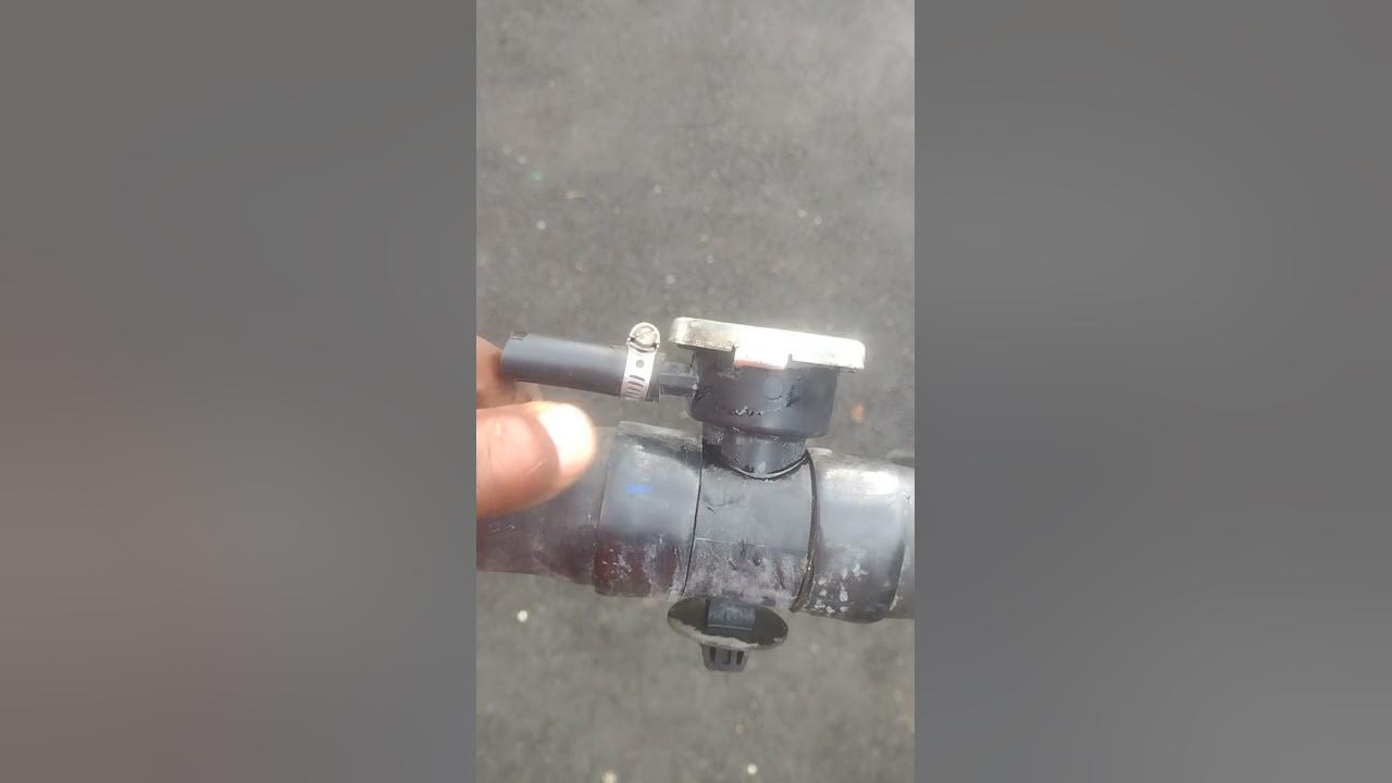 repairing a broken radiator filler neck on a Dodge journey 2015 YouTube