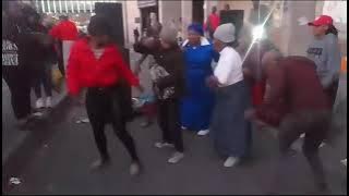 Balerato masione were performing Ke Sebeletsa Moya Waka in Bloemfontein it was lit_
