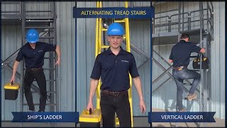 Alternating Tread Stairs: Maximum Safety, Minimum Space