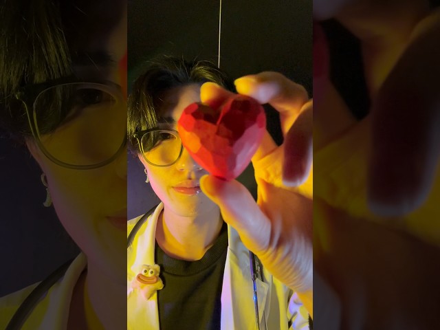 心臓の鼓動をチェックさせて下さい！🫀🩺 #asmr #heart ##shorts
