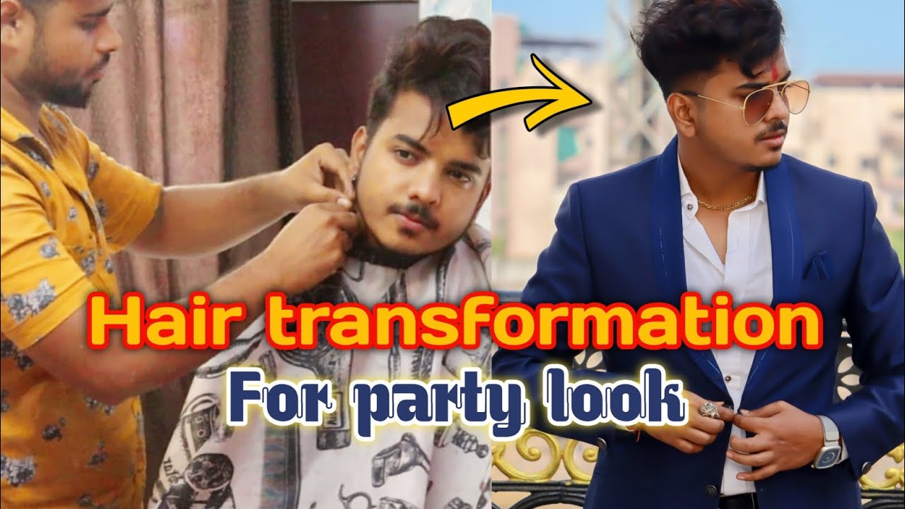 70/ RS only Hair & Beard cutting ️ in BHILAI Hair Transformation 🥵