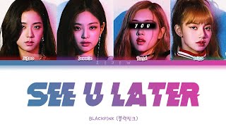 BLACKPINK || See U Later but you are Rosé (Color Coded Lyrics Karaoke)