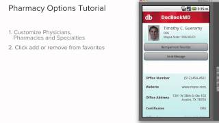 How to Adjust DocBookMD Favorites for Android