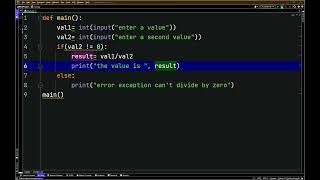 Python Exceptions - try except