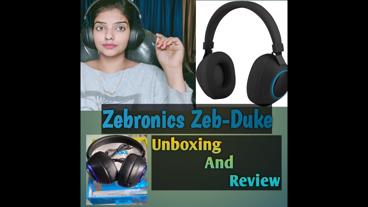 UNBOXING| PRODUCT REVIEWS|ZEBRONICS|FLIPKART | ZEBRONICS ZEB-DUKE| BLUETOOTH HEADPHONE| MISS 360