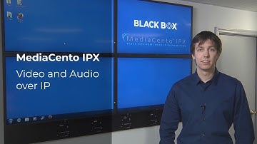 Distribute AV Over 1-Gbps Networks With MediaCento IPX (Unicast, Multicast, Video Wall) | Black Box®