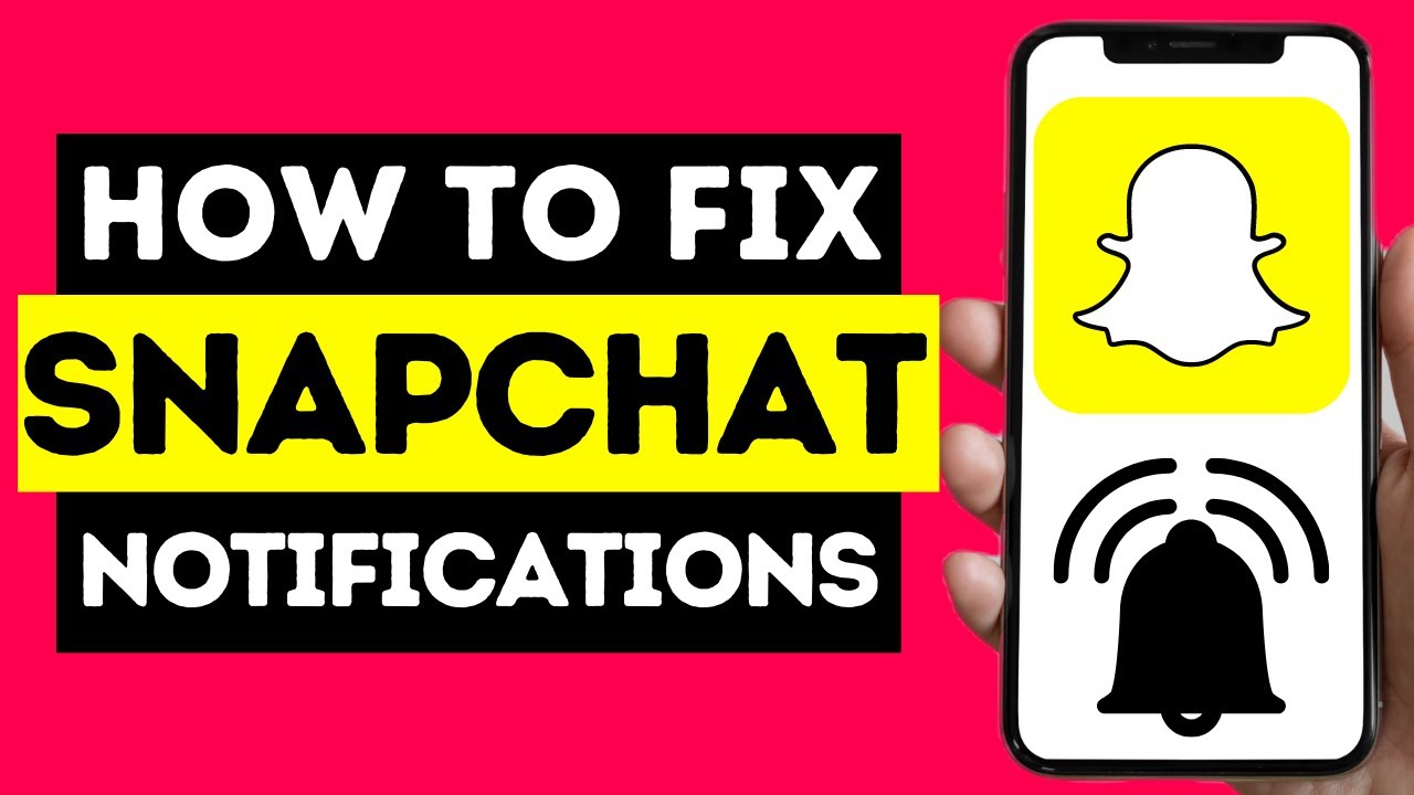 How To Fix Snapchat Notifications Not Working (2021)