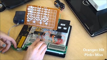 UCR EE/CS 120B Winter 2013 Final Project Video -Priscilla Vuong (with Ferro), DDR Game