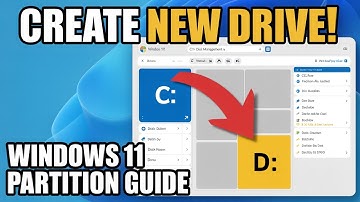 How to Create Partition in Windows 11 | Create New Drive Easily