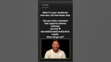 🔥 JavaScript Method Chaining Explained | Build a Calculator with Method Chaining in JS