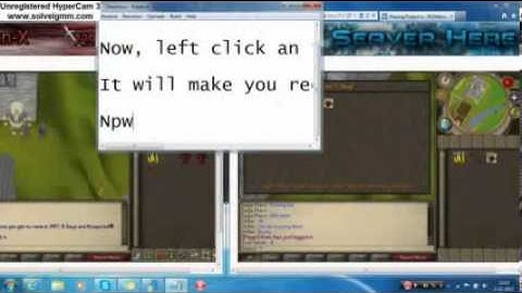 How to dupe on Runescape private servers Cannot be fixed