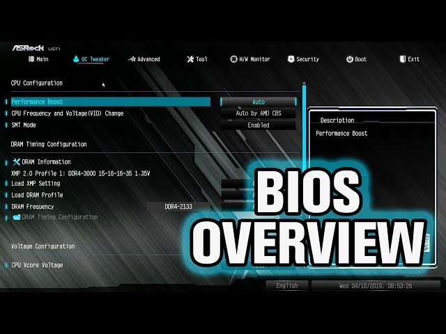 ASRock B450 Steel Legend BIOS Overview - YouTube | ATX-Mainboards