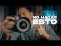 10 ERRORES que COMETÍ como FILMMAKER // ¡No los hagas!