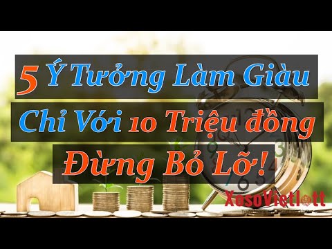 Kinh Doanh Làm Giàu Thành Công Chỉ Với 10 Triệu Đồng Với 5 Ý Tưởng Đừng Nên Bỏ Qua - youtube