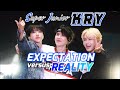 Super Junior KRY Expectation VS Reality (When We Were Us)