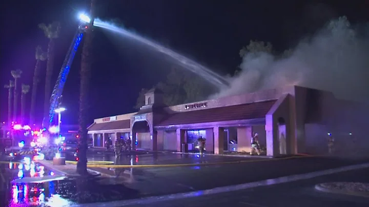 Fire rips through dance studio in Sun City