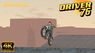 Driver '76 [4K60][PSP] - Motocross Checkpoint Races (Perfect Times)