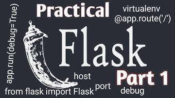 #62 Python Flask Web Development Tutorial Part 1 | #teksolutions #flask
