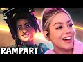 3 of the FUNNIEST WINS in a row using RAMPART! | Apex Legends