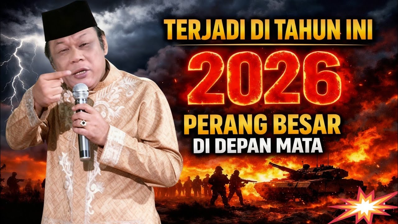 Terjadi di Tahun Ini? 2026 Perang Besar di Depan Mata | Ceramah KH Zainuddin MZ