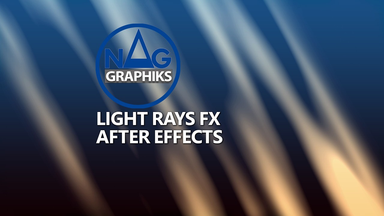 Light Rays FX After effects Project 180 - YouTube