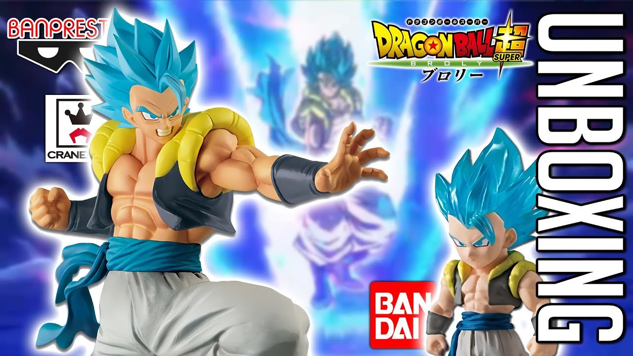 DB Super Movie Ultimate Soldiers, Super Saiyan Blue Gogeta Figure