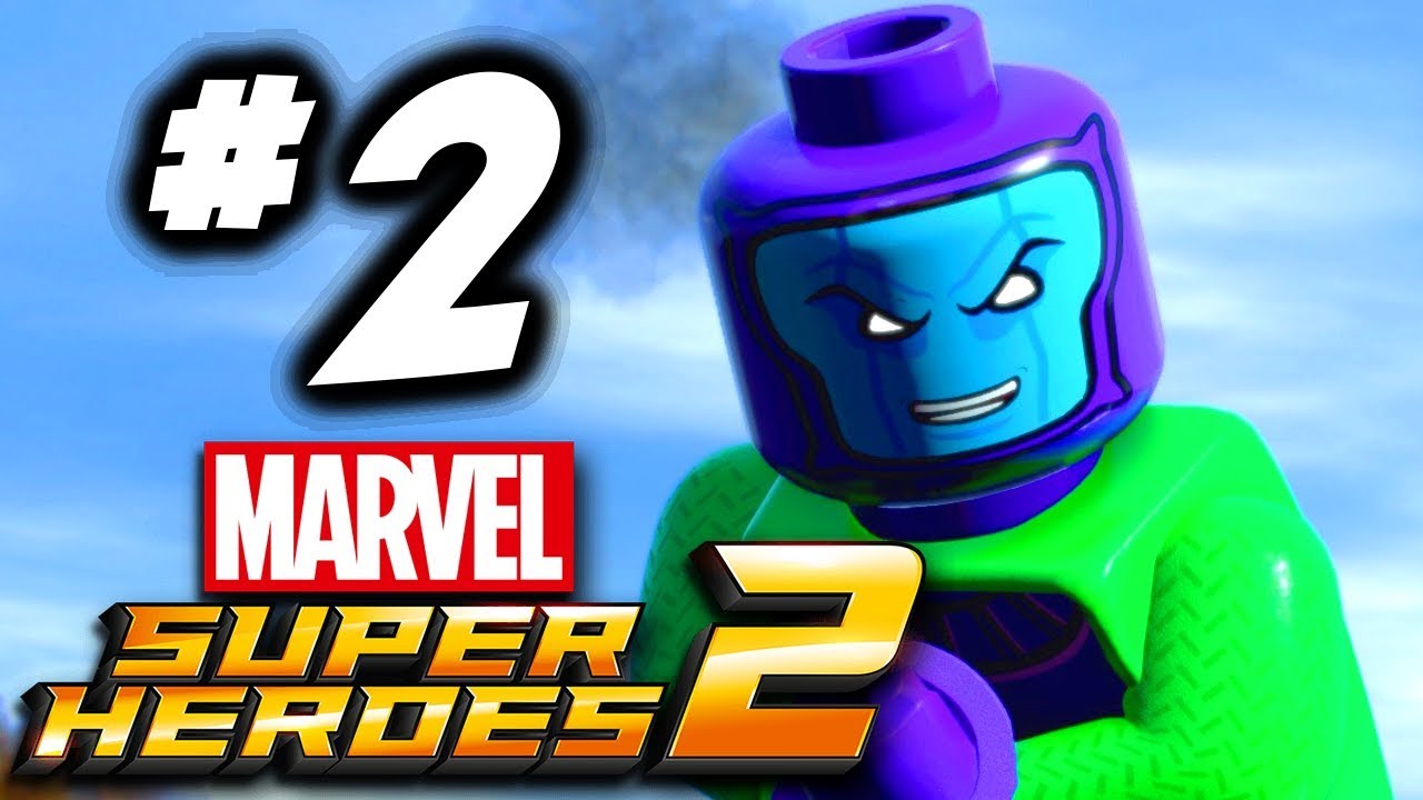 LEGO Marvel Super Heroes 2 Walkthrough Part 2 Guardians of the Galaxy Attack on Xandar PS4