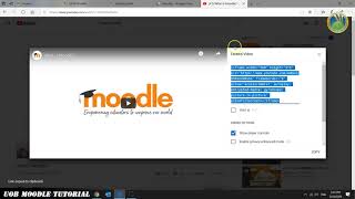 How To Embed a YouTube Video in Your Moodle Course
